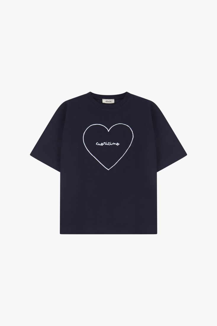 DIXIE - TSHIRT CUORICINO