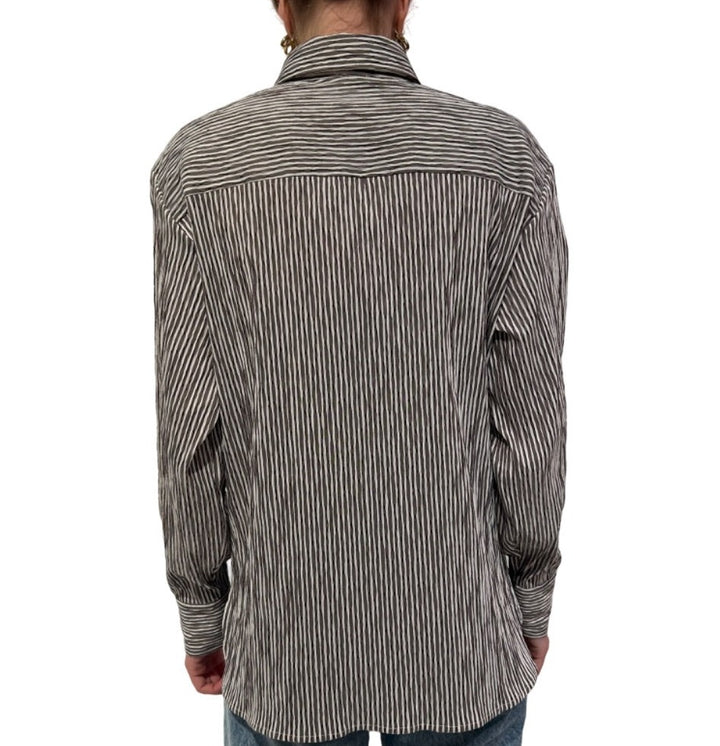 L'ARMADIO DI LULÙ -  CAMICIA POPELINE GOFFRATO