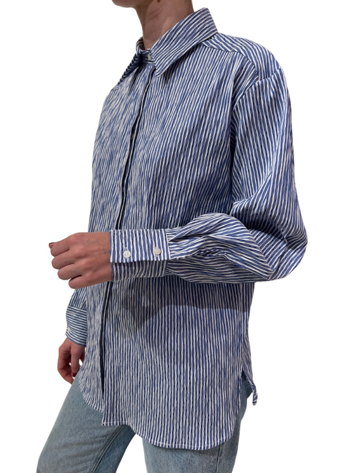 L'ARMADIO DI LULÙ -  CAMICIA POPELINE GOFFRATO