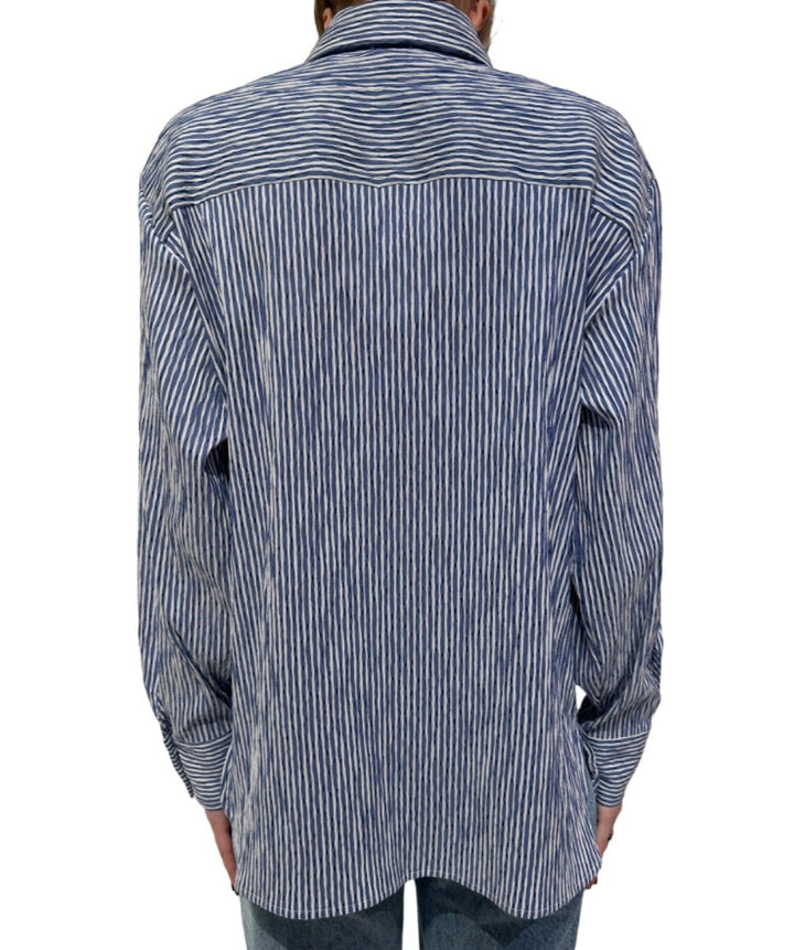 L'ARMADIO DI LULÙ -  CAMICIA POPELINE GOFFRATO