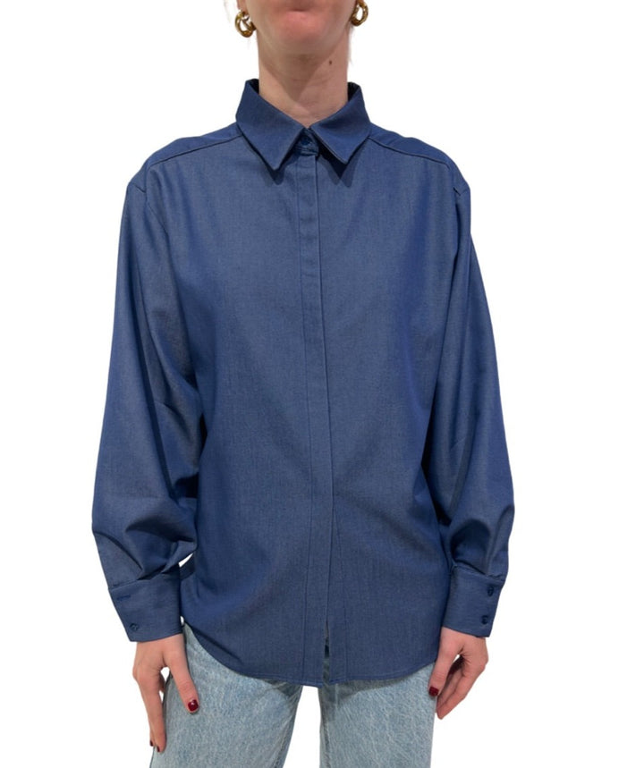 L'ARMADIO DI LULÙ -  CAMICIA UOMO IN CHAMBRAY