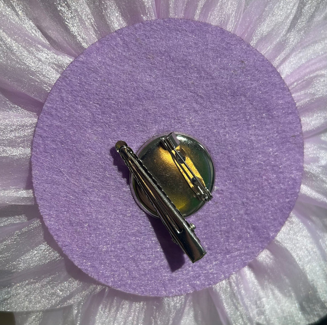 KONTATTO - SPILLA FIORE IN TULLE