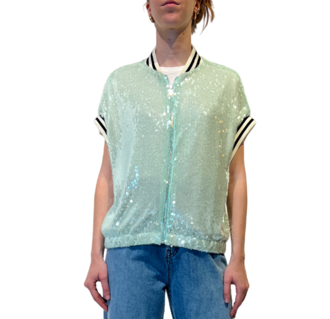 L'ARMADIO DI LULÙ - GILET IN PAILLETTES