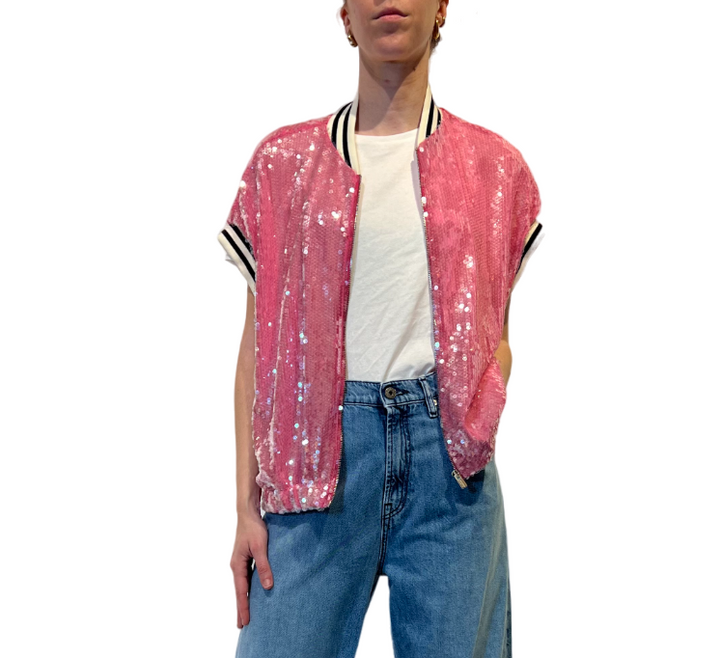 L'ARMADIO DI LULÙ - GILET IN PAILLETTES