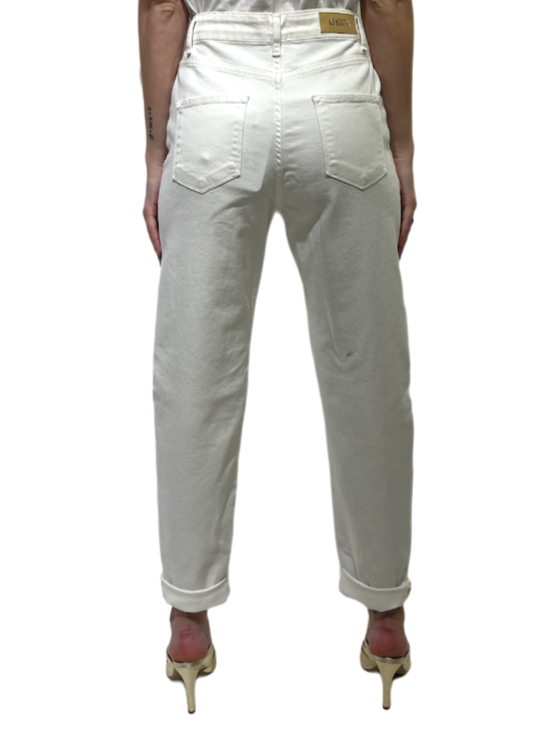 KONTATTO -  JEANS BOYFRIEND SPALMATO