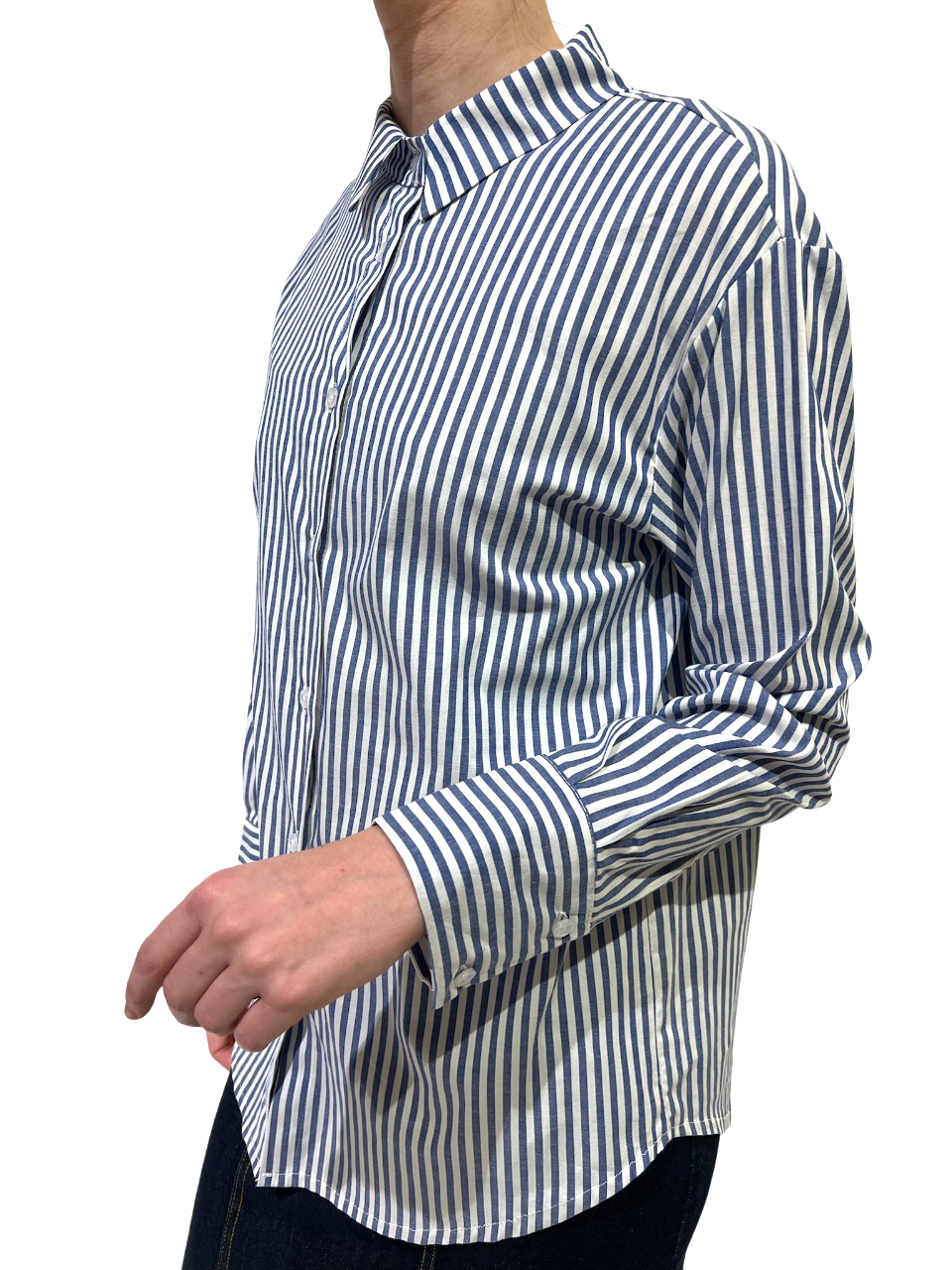 L'ARMADIO DI LULÙ -  CAMICIA POPELINE RIGHE