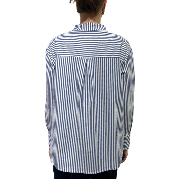 L'ARMADIO DI LULÙ -  CAMICIA POPELINE RIGHE