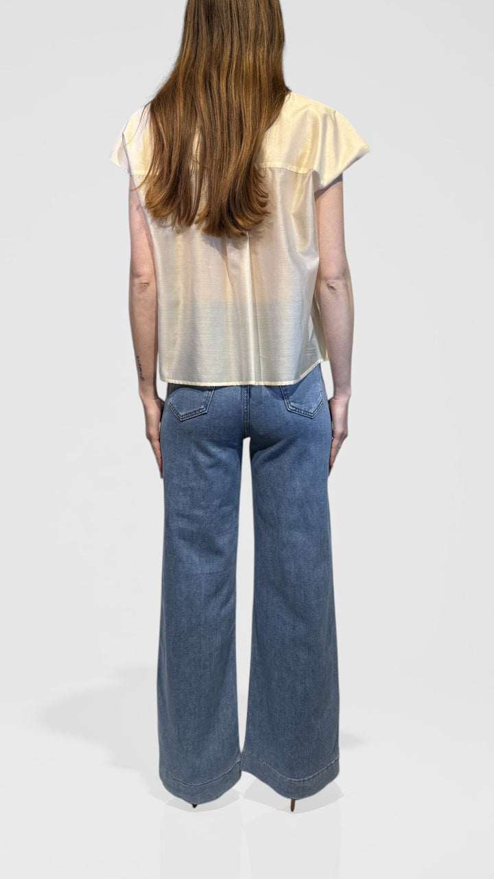 L'ARMADIO DI LULÙ - BLUSA COLLO COREANA