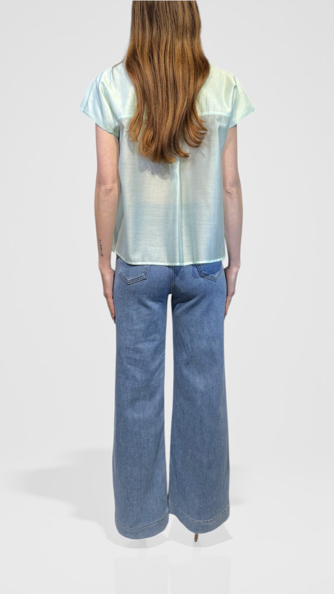 L'ARMADIO DI LULÙ - BLUSA COLLO COREANA