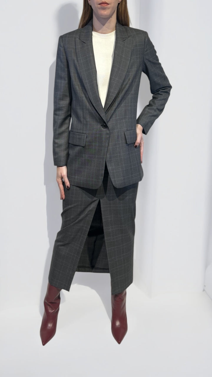 L'ARMADIO DI LULÙ - GIACCA MONOPETTO TARTAN