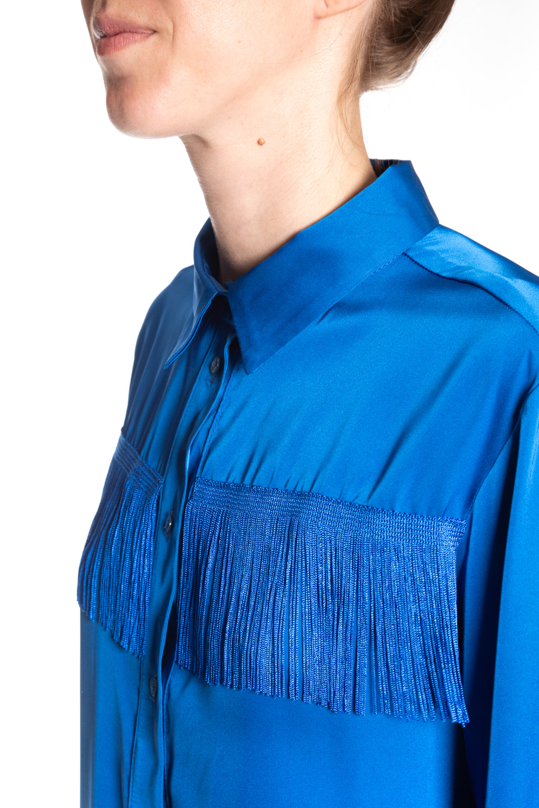 L’ARMADIO DI LULÙ - CAMICIA UOMO CON FRANGE