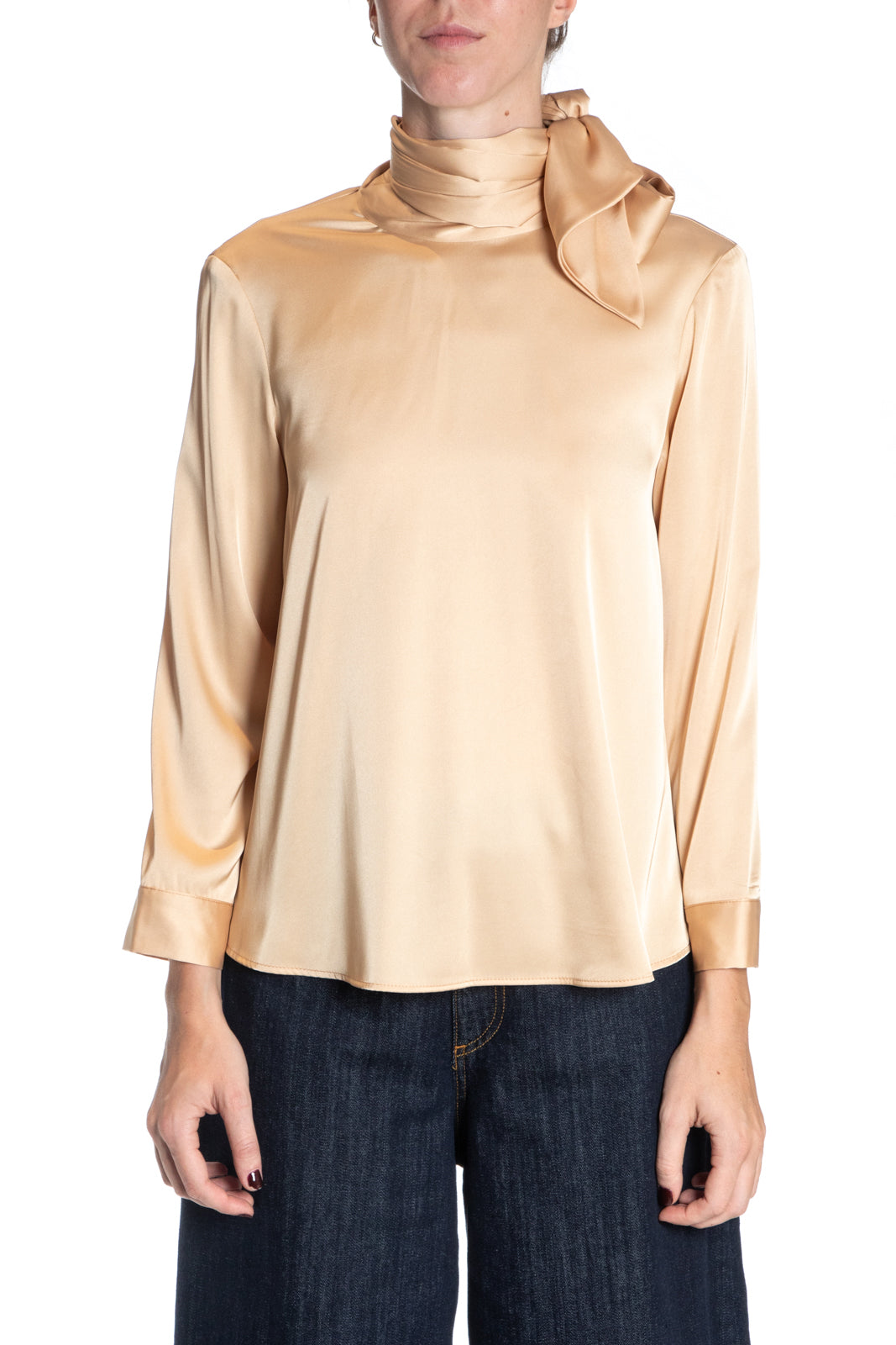 L’ARMADIO DI LULÙ - BLUSA MORBIDA CON FUSCIACCA