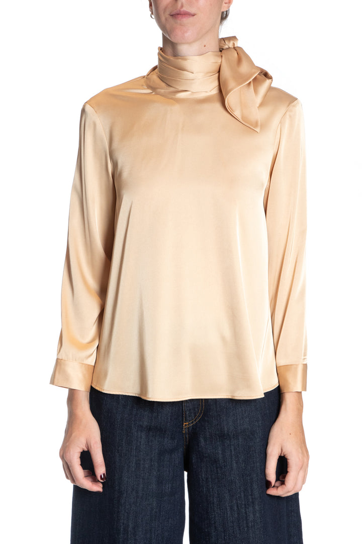 L’ARMADIO DI LULÙ - BLUSA MORBIDA CON FUSCIACCA