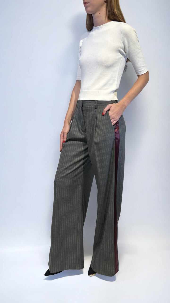DIXIE - COMPLETO GESSATO CON GROS GRAIN