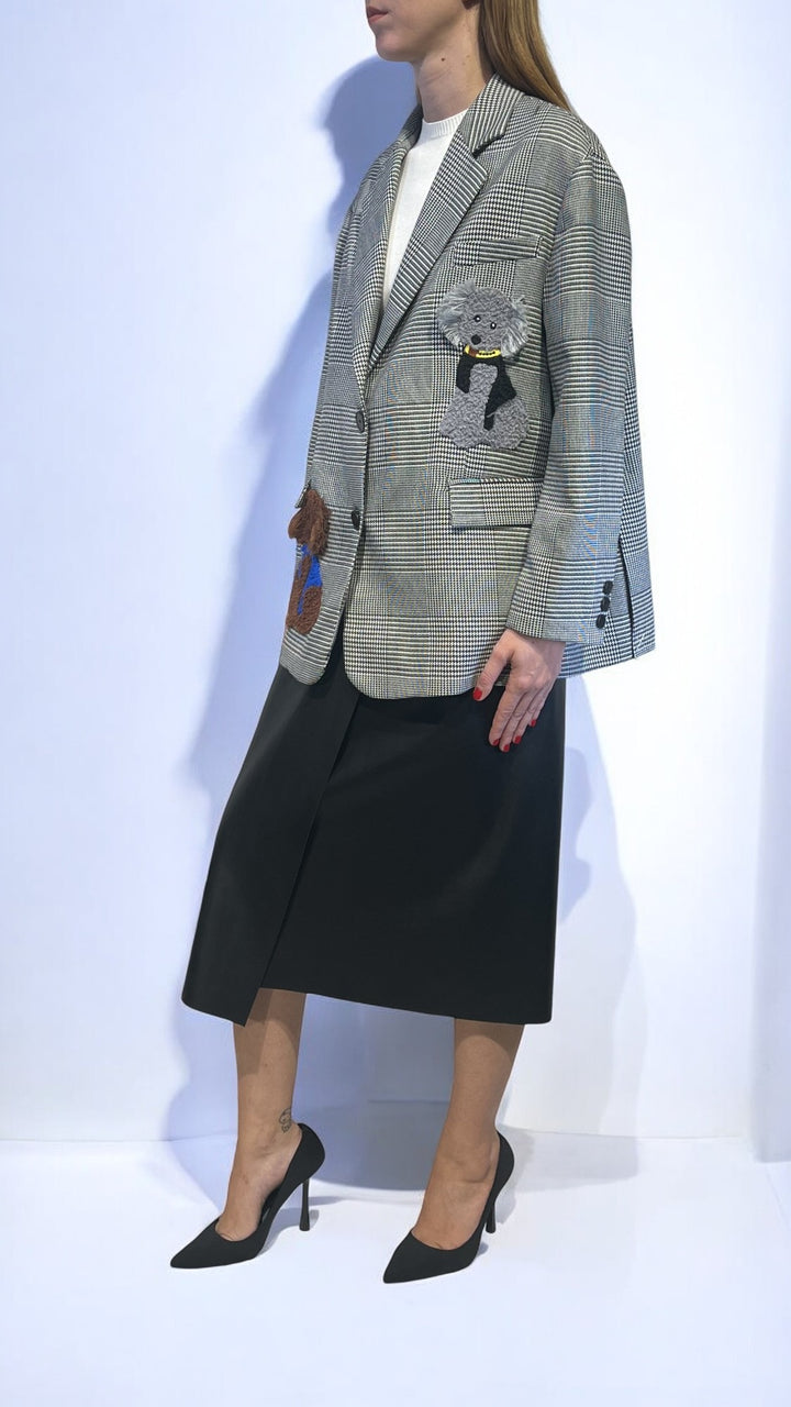 DIXIE - GIACCA OVER TARTAN