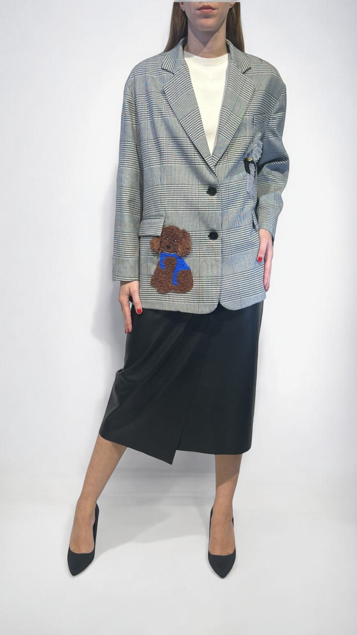 DIXIE - GIACCA OVER TARTAN