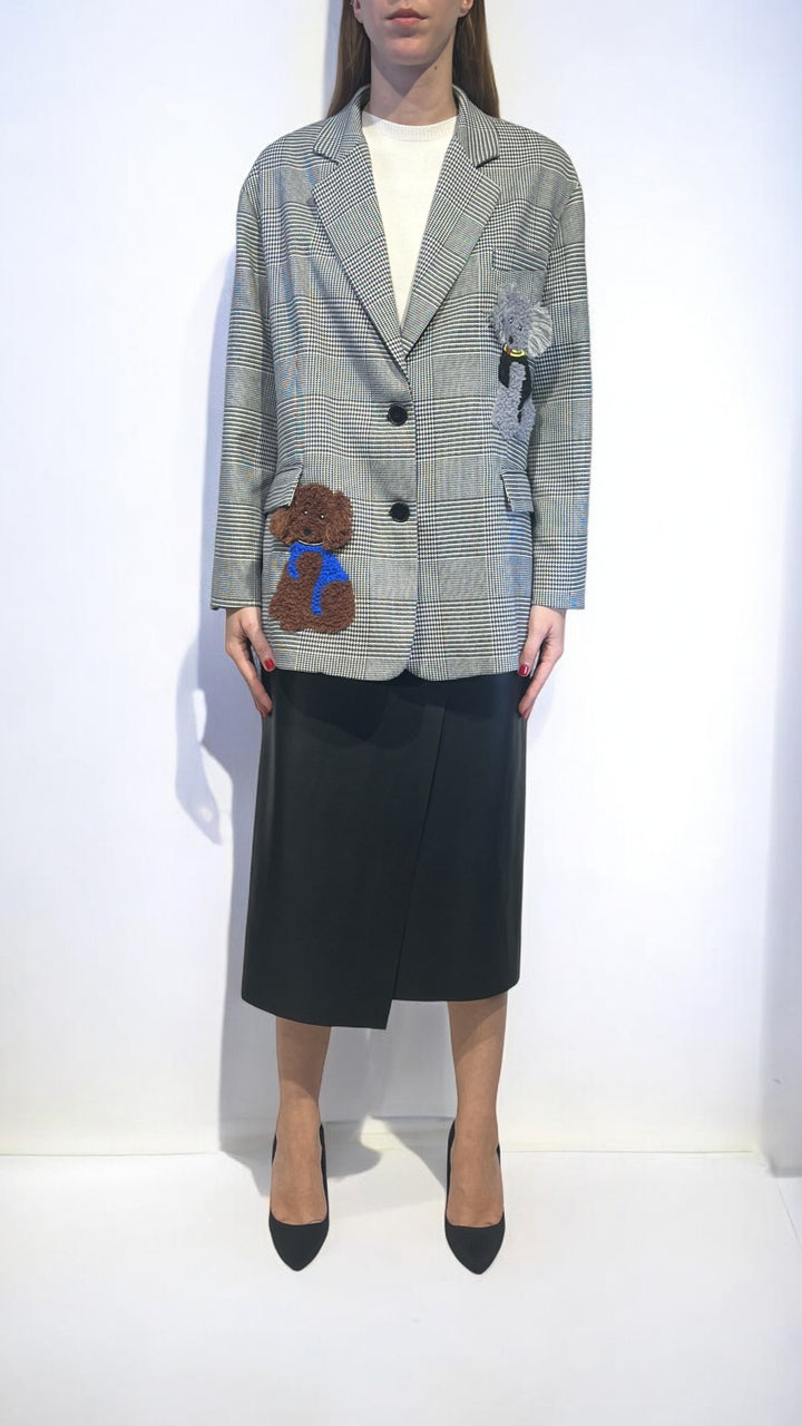DIXIE - GIACCA OVER TARTAN