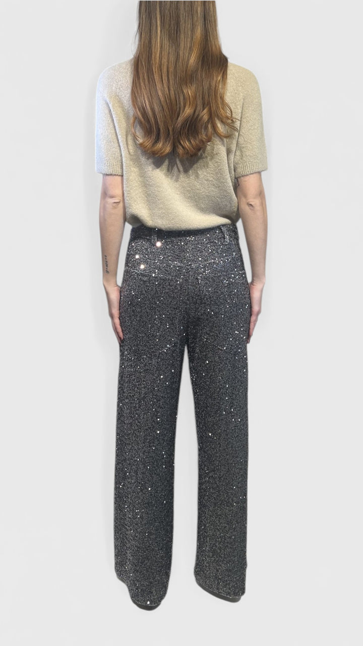 DIXIE - MAGLIA CON FIOCCO GIOIELLO