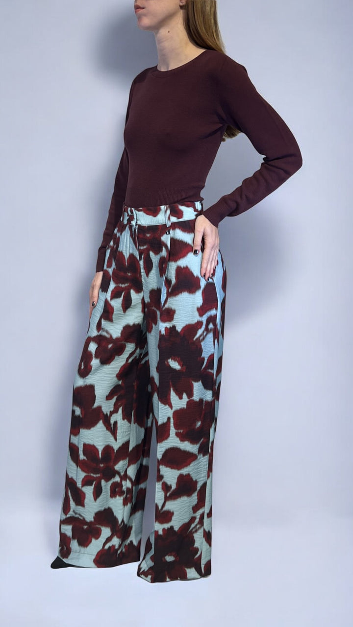 DIXIE - PANTALONI CON PINCES FANTASIA