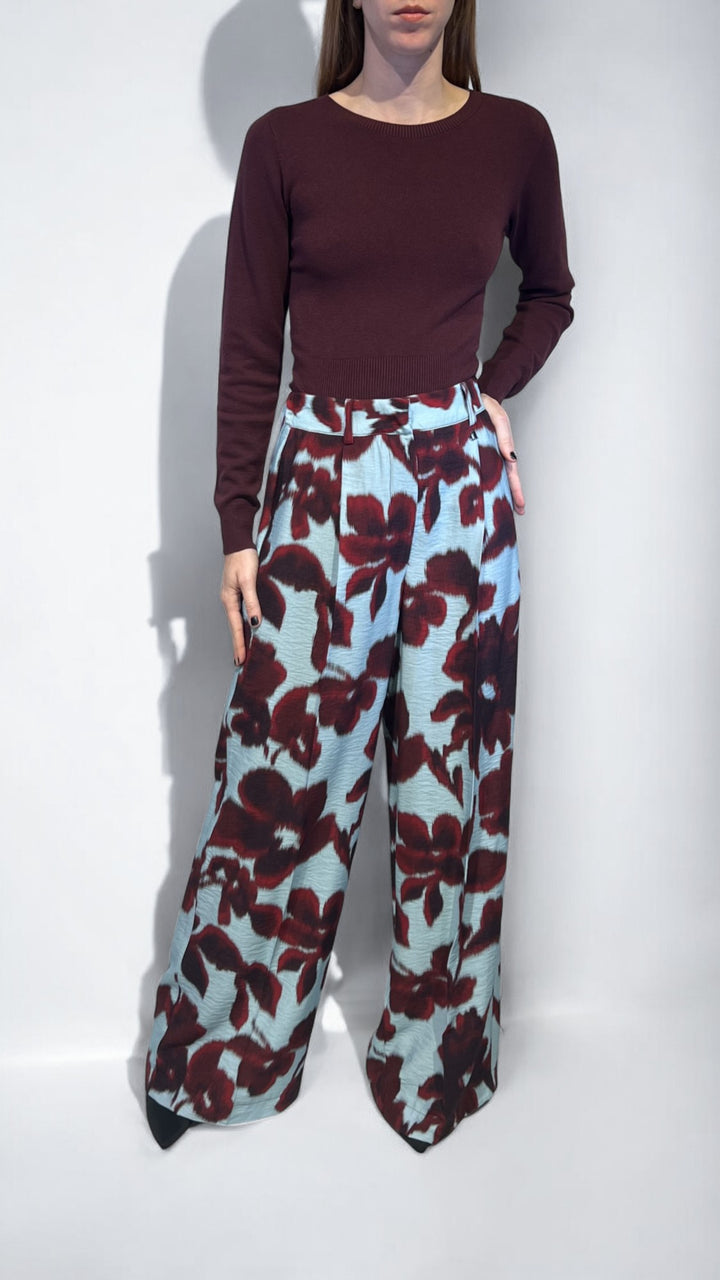 DIXIE - PANTALONI CON PINCES FANTASIA