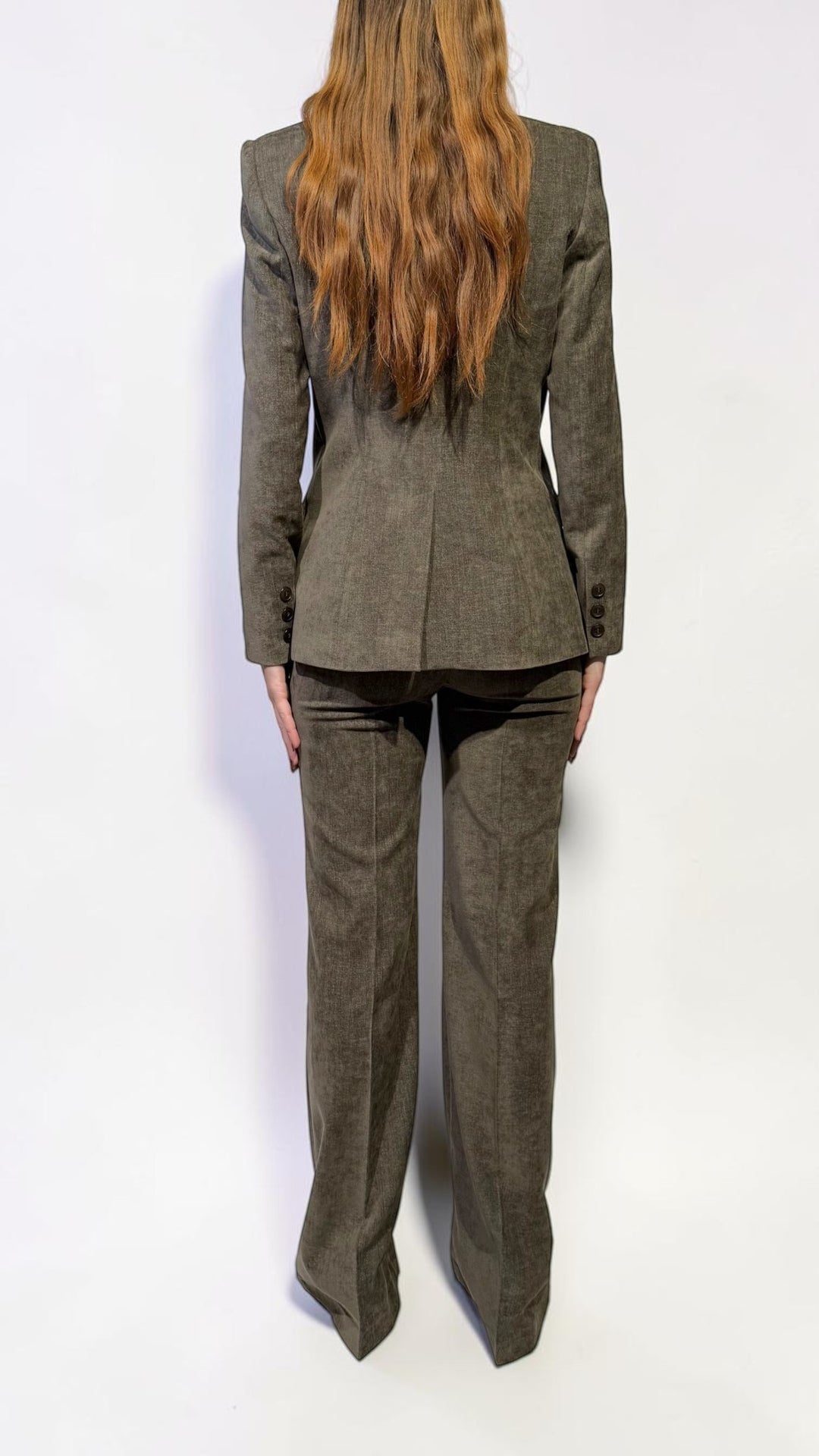 L'ARMADIO DI LULÙ - COMPLETO SARTORIALE IN VELLUTTO DENIM