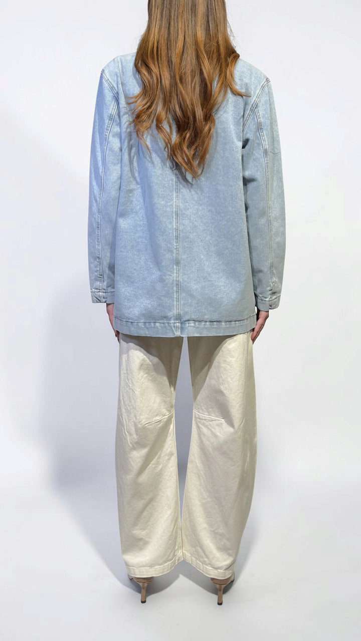 L'ARMADIO DI LULÙ - BLAZER OVER IN DENIM