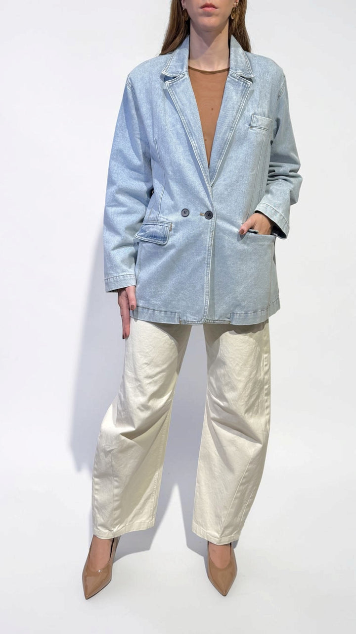 L'ARMADIO DI LULÙ - BLAZER OVER IN DENIM