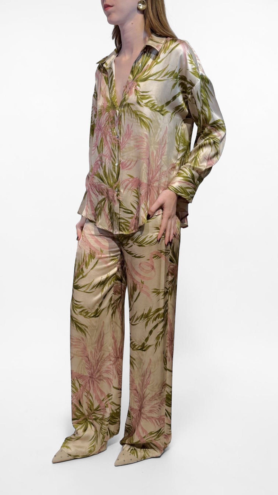 L'ARMADIO DI LULÙ -  COMPLETO IN RASO FANTASIA