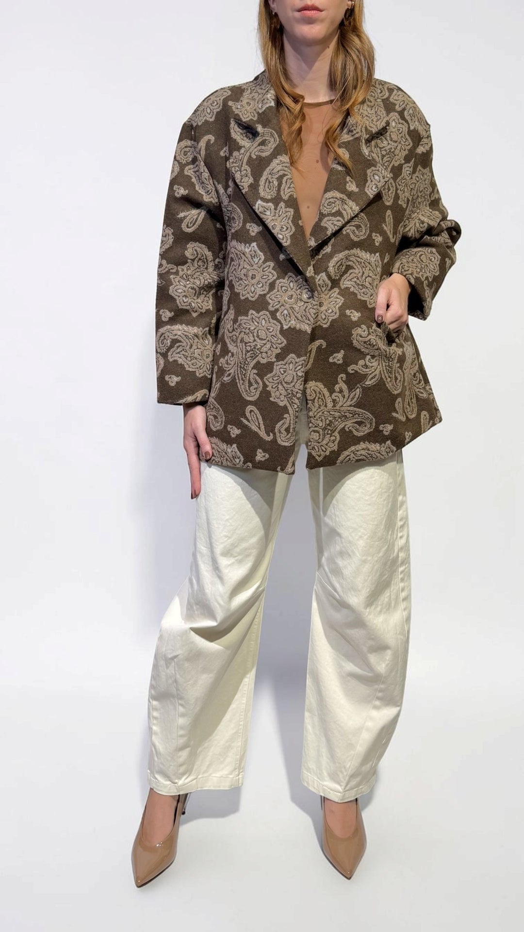 L'ARMADIO DI LULÙ - BLAZER OVER JACQUARD