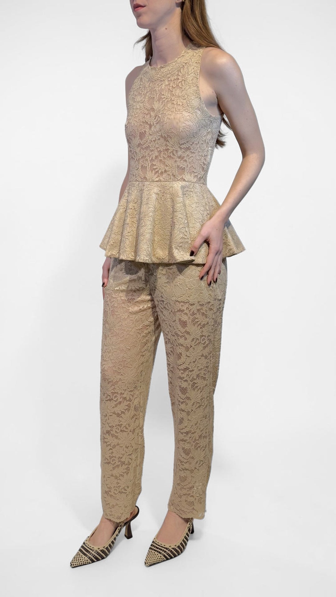 TENSIONE IN - COMPLETO IN PIZZO MACRAME'