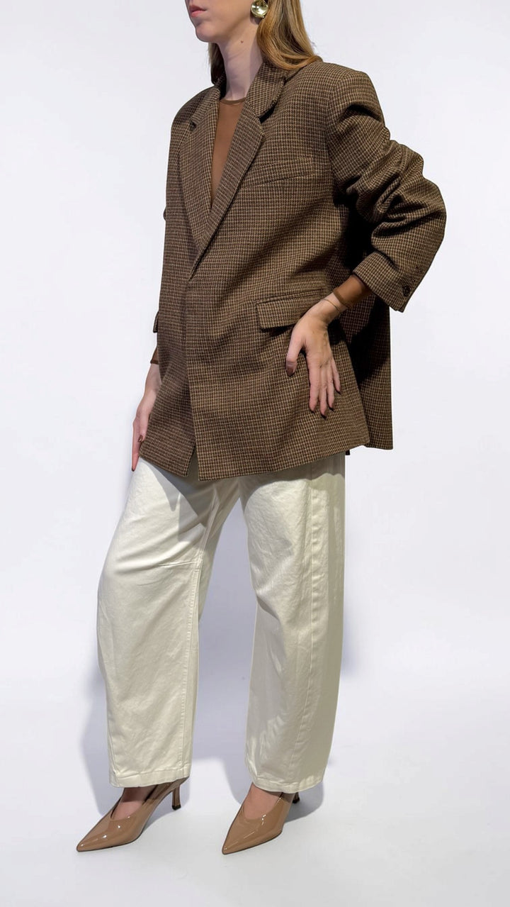 L'ARMADIO DI LULÙ - BLAZER OVER IN MISTO LANA