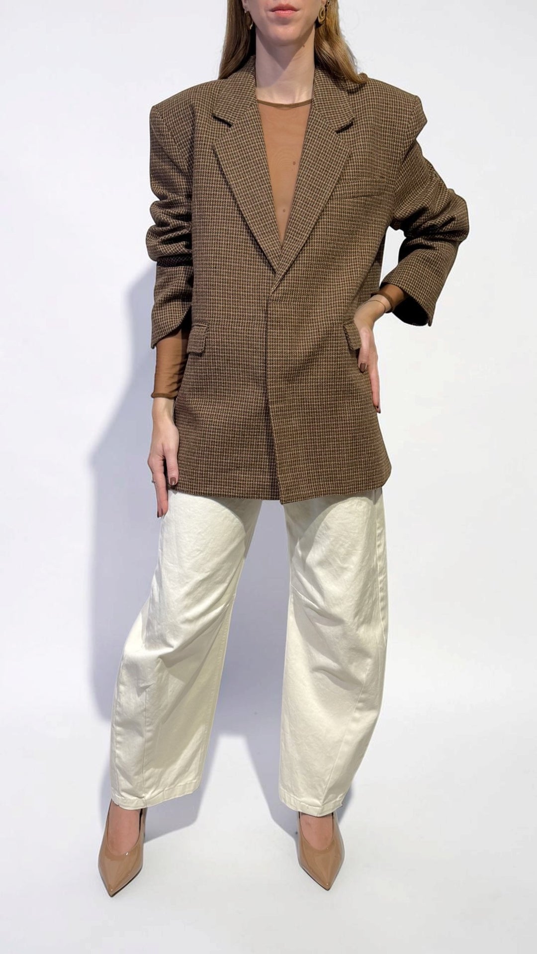 L'ARMADIO DI LULÙ - BLAZER OVER IN MISTO LANA