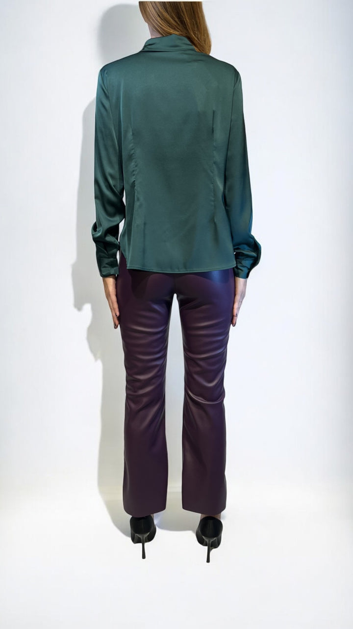 GATTINONI -  PANTALONI ZAMPETTA ECOPELLE