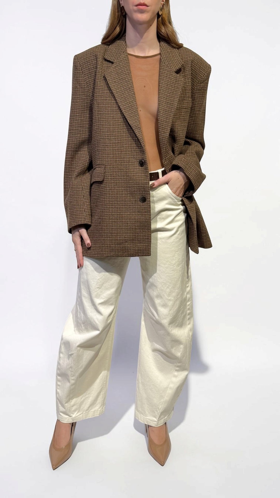 L'ARMADIO DI LULÙ - BLAZER OVER IN MISTO LANA