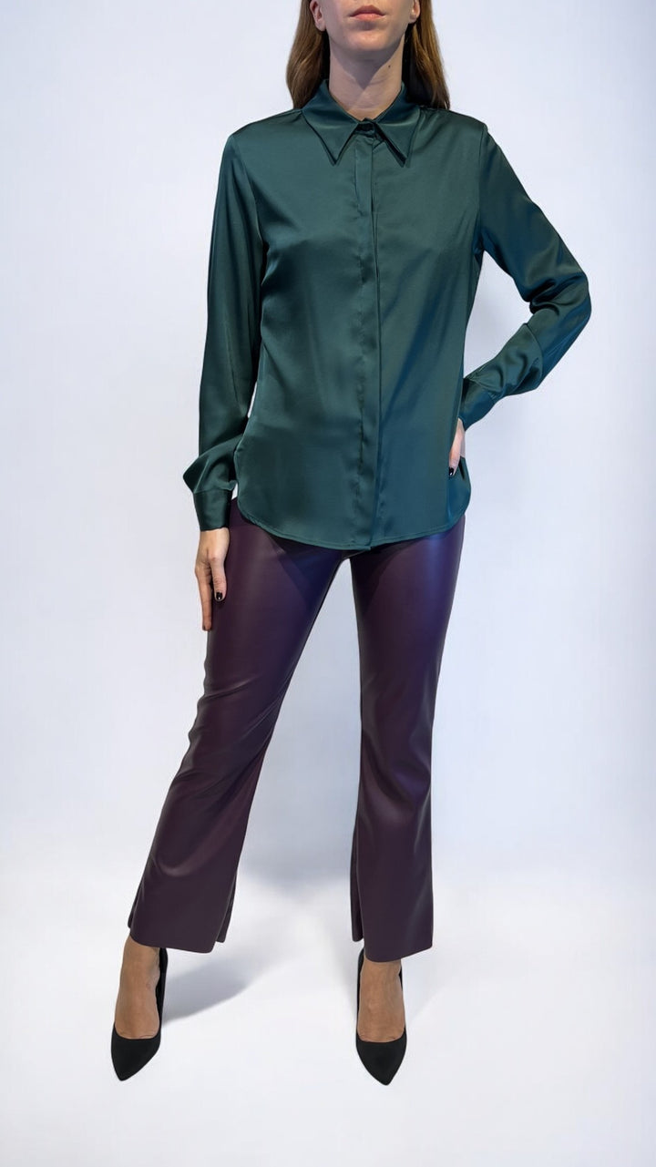 GATTINONI -  PANTALONI ZAMPETTA ECOPELLE