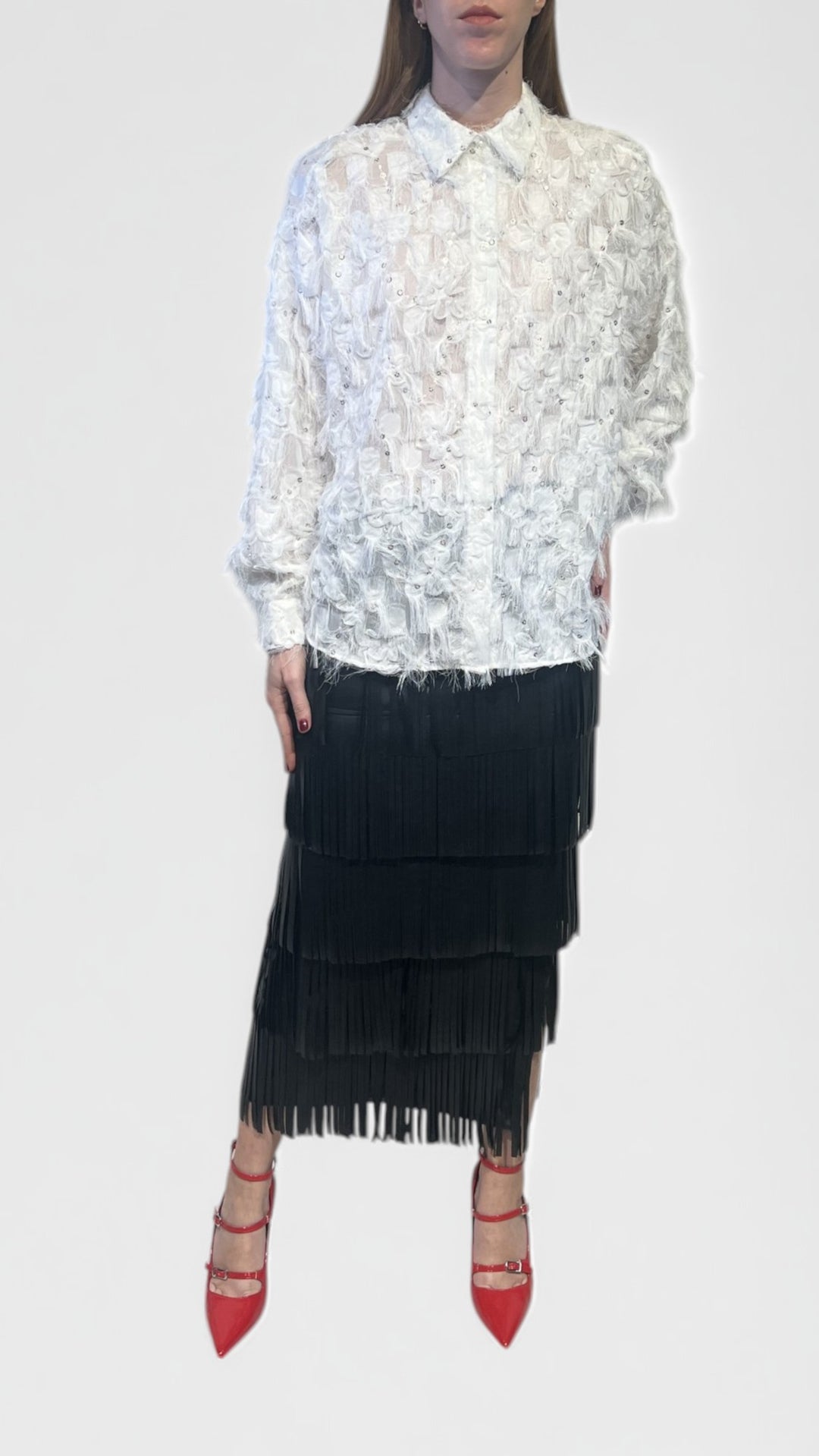 TENSIONE IN - CAMICIA RICAMATA