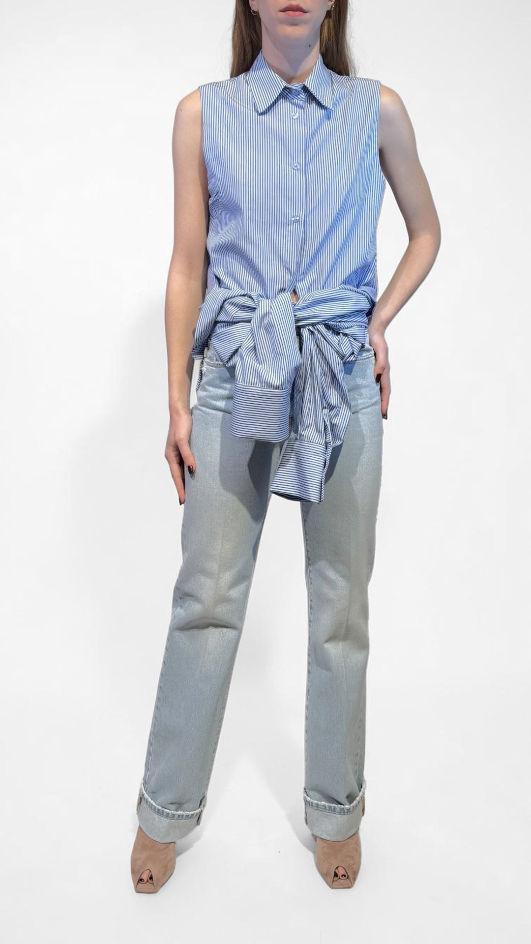 TENSIONE IN - CAMICIA CROP