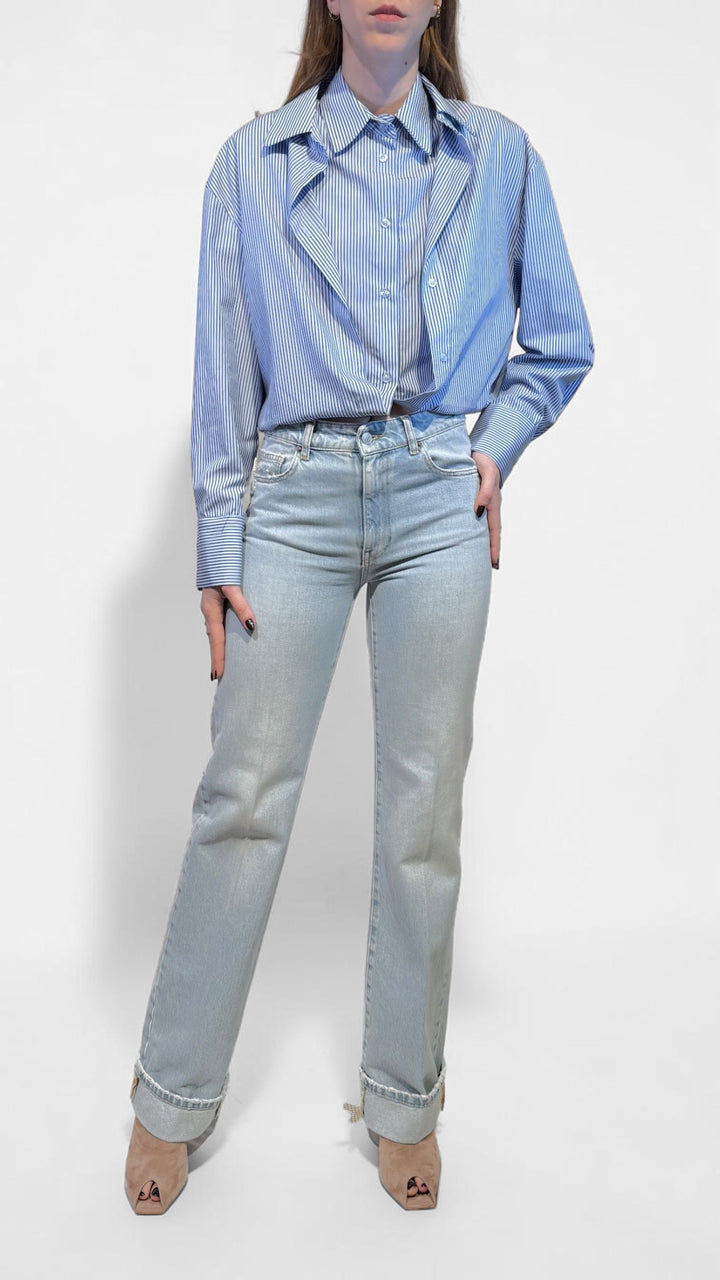 TENSIONE IN - CAMICIA CROP
