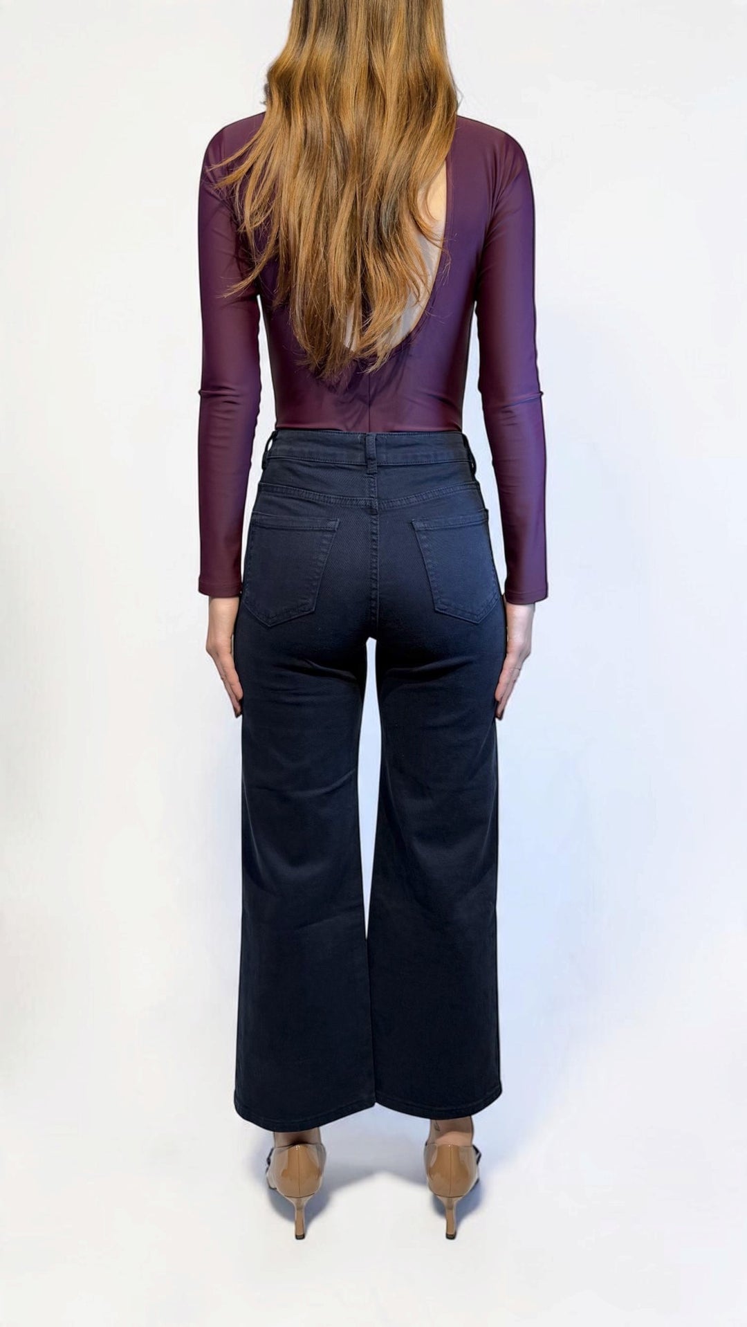 L'ARMADIO DI LULÙ - DENIM GAMBA DRITTA CROP