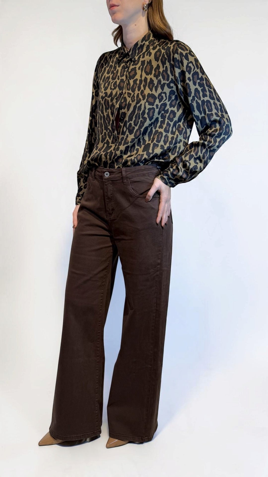 L'ARMADIO DI LULÙ - CAMICIA FANTASIA MACULATA