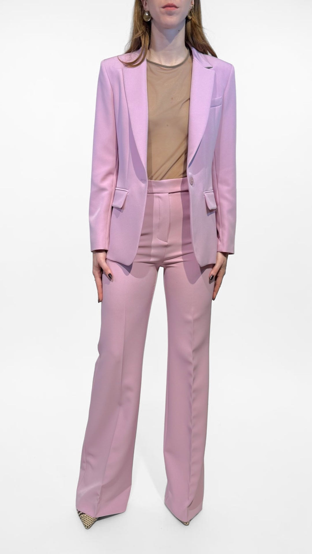 L'ARMADIO DI LULÙ -  COMPLETO MONOPETTO PANTA FLARE