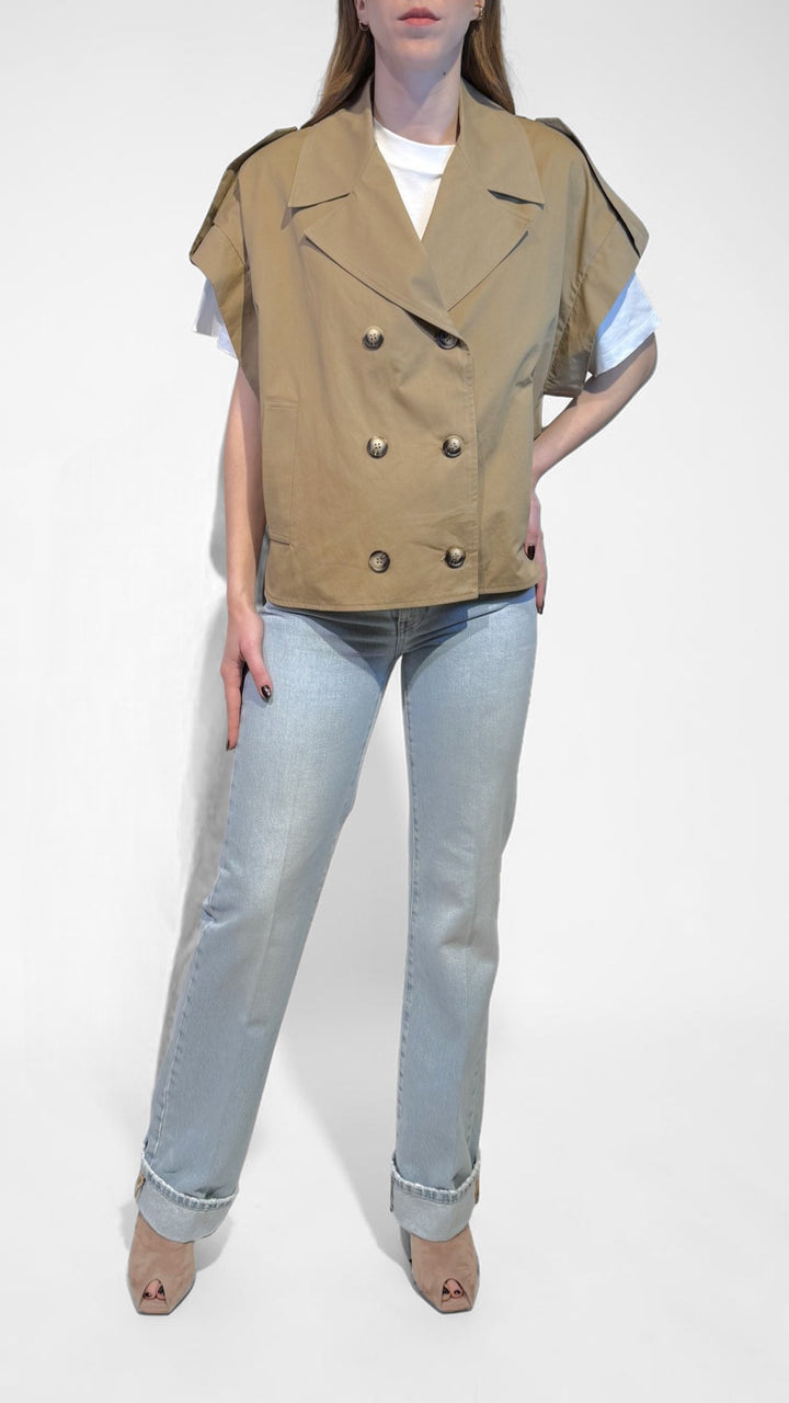 TENSIONE IN - TRENCH SMANICATO