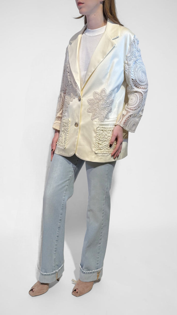 TENSIONE IN - BLAZER CON PIZZO