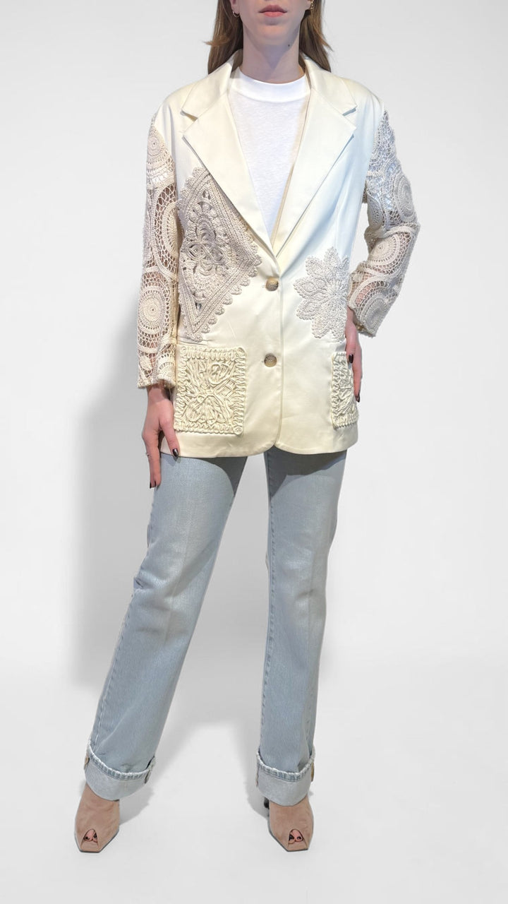 TENSIONE IN - BLAZER CON PIZZO