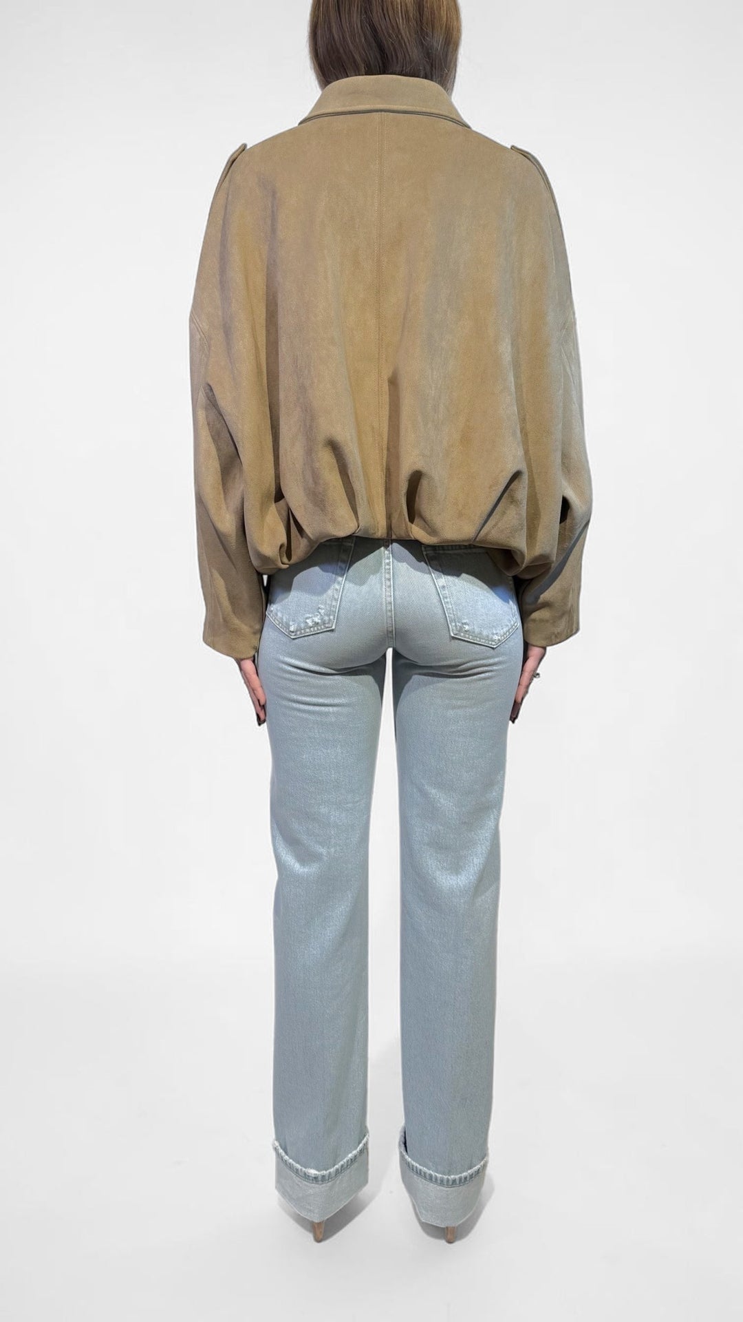 TENSIONE IN - BOMBER SCAMOSCIATO