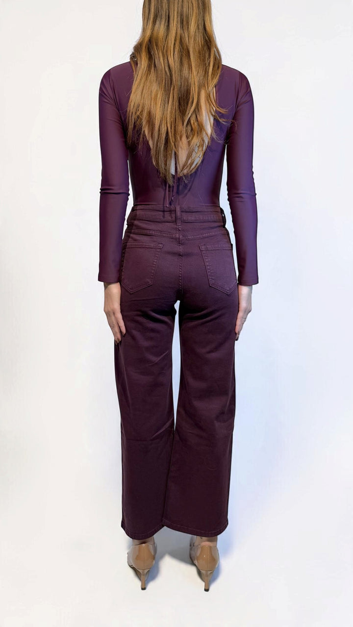 L'ARMADIO DI LULÙ - DENIM GAMBA DRITTA CROP