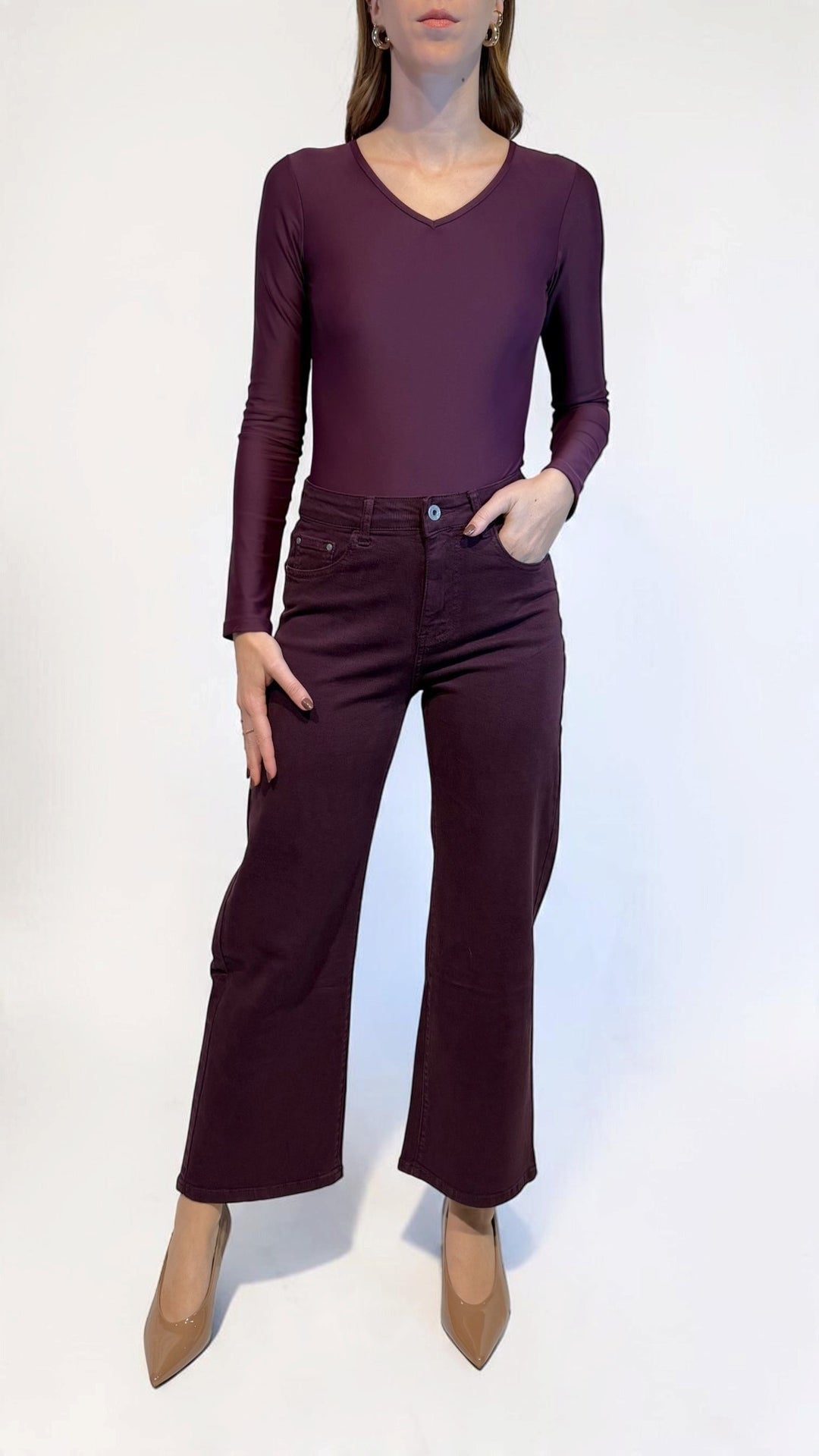 L'ARMADIO DI LULÙ - DENIM GAMBA DRITTA CROP
