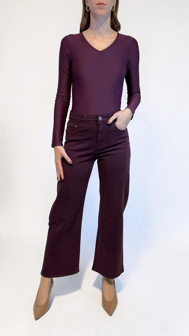 L'ARMADIO DI LULÙ - DENIM GAMBA DRITTA CROP