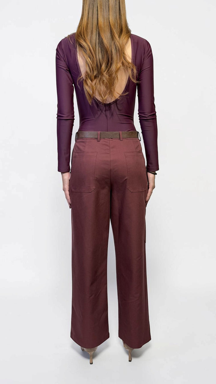 TENSIONE IN - PANTALONE DRITTO CON TASCONI