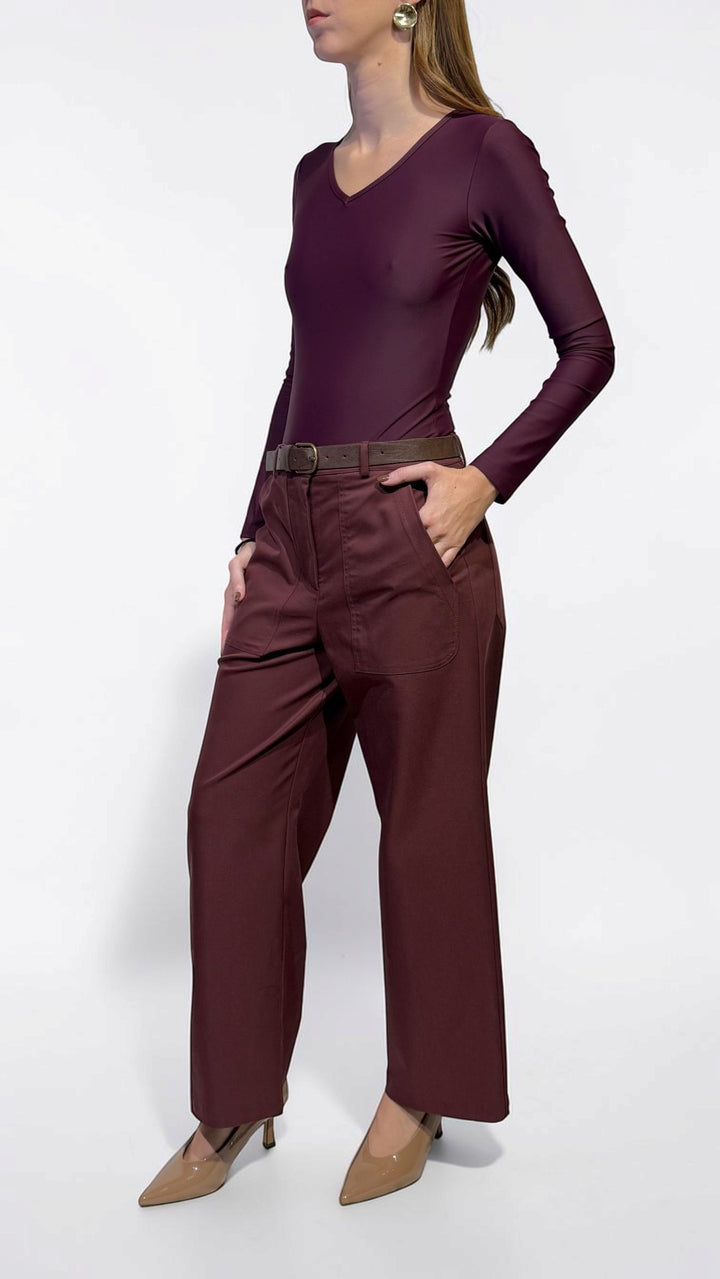 TENSIONE IN - PANTALONE DRITTO CON TASCONI